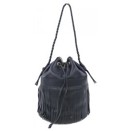 Autre Marque Bolsa de couro J&M Davidson Carnival Preto