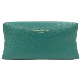 Autre Marque Pochette Aspinal of London Vert