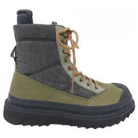 Autre Marque Diesel Lederstiefel Schwarz Andere