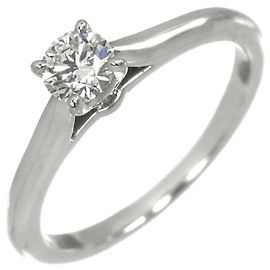 Cartier Solitaire Diamond Ring in Platinum Other