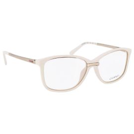 CHANEL Sunglasses plastic White CC Auth ka5239 White