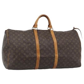 LOUIS VUITTON Bolsa Boston Monogram Keepall 60 M41422 LV Auth 190488 Monograma