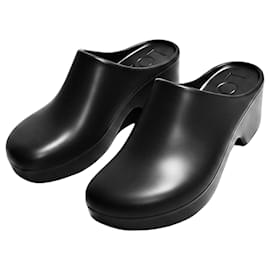 LOEWE Gummi-Clogs Schwarz Schwarz