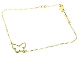 Van Cleef & Arpels Sweet Alhambra Papillon Bracelet Golden