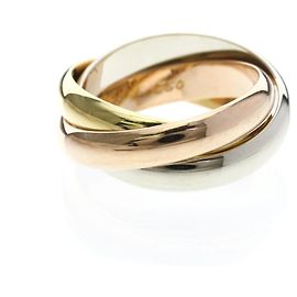 Cartier Trinity Ring 18K Rosé Weiß und Gelbgold Golden