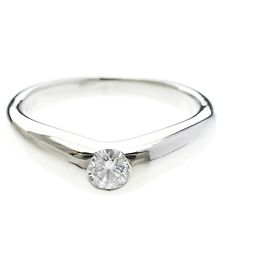 Tiffany & Co Tiffany Curved Band Diamantring Silber
