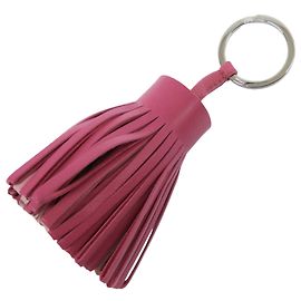 Hermès Hermes Carmen Agneau Milo Keyring Bag Charm Pink