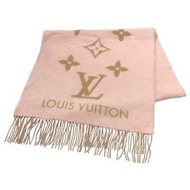 Louis Vuitton Stola aus Beige Kaschmir Beige