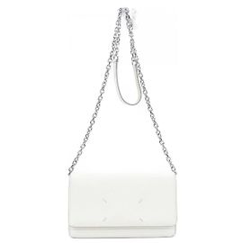 Maison Martin Margiela Cartera Maison Margiela S56UI0147 Blanco