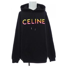 Céline Celine Hoodie 2Y753670Q Schwarz