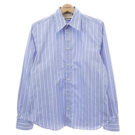 Camicia in cotone Gucci Blu Altro