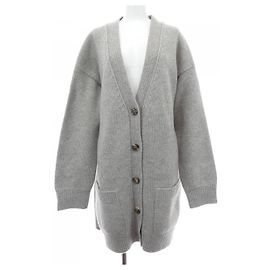 Céline CELINE Cashmere Blend Cardigan Brown