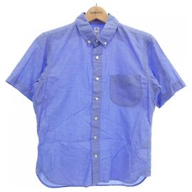 Autre Marque Kato Baumwollhemd Blau
