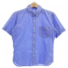 Autre Marque Camicia Kato in cotone Blu