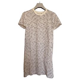 Robe Hermès Bolduc au Carré Noir Blanc