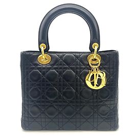 Borsa Christian Dior Lady Medium Nero