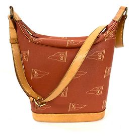 Borsa a Spalla Louis Vuitton Le Touquet M80027 Marrone