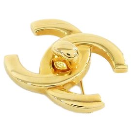 Broche Chanel Or 06468 Doré