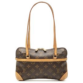 Louis Vuitton Marrón Monogram Mini Coussin Castaño