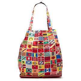 Hermès Red En Voyage Silky Pop Tote Andere