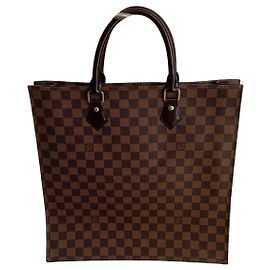 Louis Vuitton Borsa Tote Damier Ebene Marrone Damier ebene