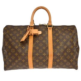 Louis Vuitton Keepall Monogram 45 Marrom