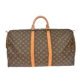 Louis Vuitton Keepall Monogram 55 Brown