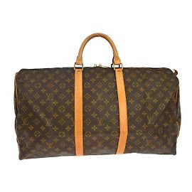 Louis Vuitton Keepall Monogram 55 Marrom
