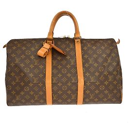 Louis Vuitton Keepall Monogram Canvas 50 Marron