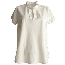 Moncler Maglia Polo Manica Corta Bianca Bianco