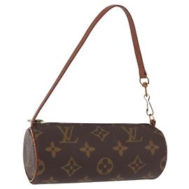 Louis Vuitton Papillon Pochette Monogram Canvas Mini Marrom
