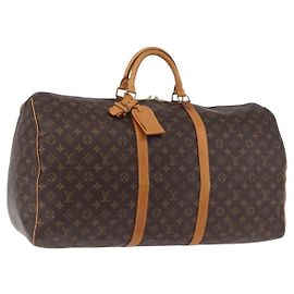 Louis Vuitton Keepall Monogram 60 Marrom