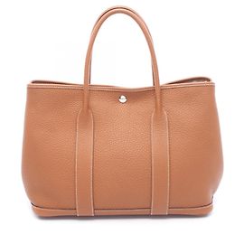 Hermès Sac cabas Hermes Garden Party PM Marron