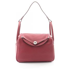 Hermès Borsa a Spalla Hermes Lindy 30 Bordò