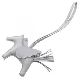 Hermès Hermes Rodeo Pegasus PM Gris Pantin Charm Accessory Brown