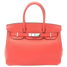 Hermès Bolsa Hermes Birkin 30 Bougainvillea Rosa