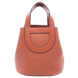 Hermès Bolsa Hermes In the Loop 18 Marrom