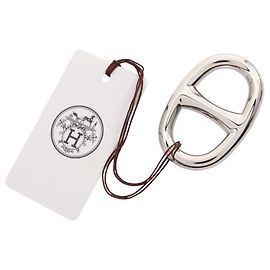 Hermès Anel para lenço Chaine d'Ancre Hermes Prata