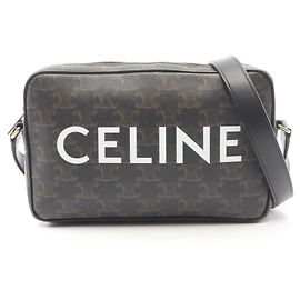 Céline Celine Triomphe Messenger Bag Medium Schwarz