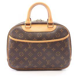 Bolso Louis Vuitton Trouville Castaño