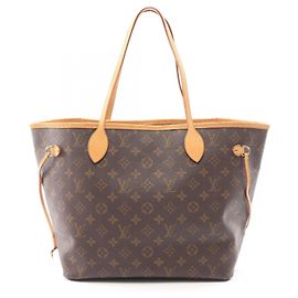 Bolsa Tote Louis Vuitton Neverfull MM Marrom