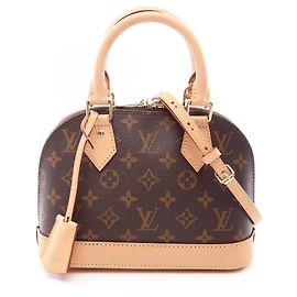 Bolsa 2-Way Louis Vuitton Alma BB Marrom