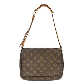 Louis Vuitton Musette Tango Monogram Canvas Braun