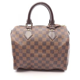 Bolsa Louis Vuitton Speedy 25 Damier Ebene Marrom