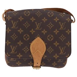 Louis Vuitton Cartouchiere Monogram MM Castaño