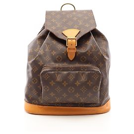 Louis Vuitton Montsouris GM Backpack Brown