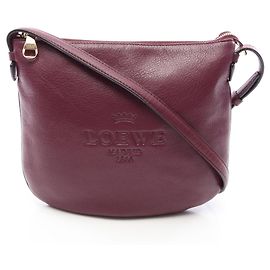 Borsa a Spalla Loewe Heritage Bordò