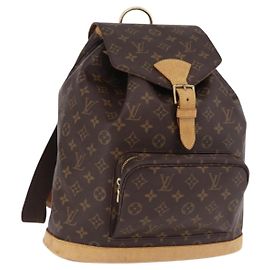 LOUIS VUITTON Monogram Montsouris GM Backpack M51135 LV Auth ar14036A Monogram