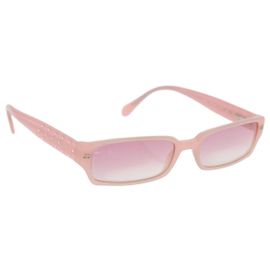Óculos de sol CHANEL de plástico Rosa CC Auth BA14385M Rosa
