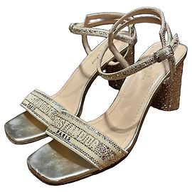 Christian Dior Dway Sandali Slingback - Oro D'oro